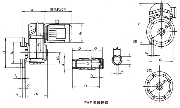 F系列平行軸斜齒輪減速機